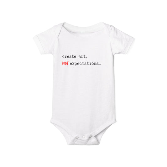 Create Art Infant One Piece – A Playful Bodysuit for Little Creators & Free Spirits